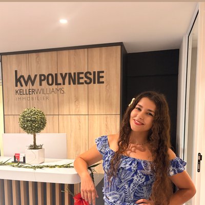 Mathilde KW conseillère immobilière KW Polynésie à Tahiti